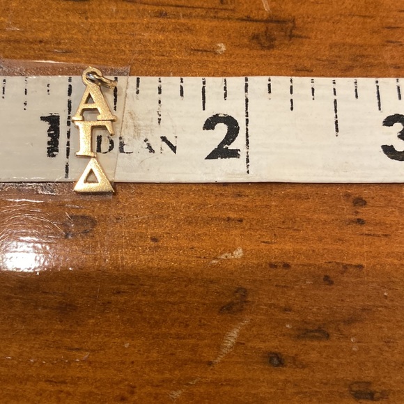 Monogram charm sorority Alpha Gamma Delta AGD college sisterhood club society - Picture 5 of 5